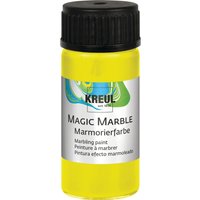 KREUL Magic Marble Marmorierfarbe - Neon-Gelb von Gelb