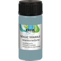 KREUL Magic Marble Marmorierfarbe - Sir Petrol Matt von Blau