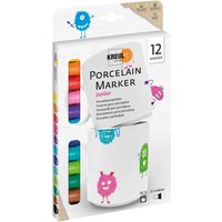 KREUL Porcelain Pen easy, 12-Set von Multi