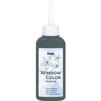 KREUL Window Color Konturenfarbe, 80 ml - Grau von Kreul Kreative