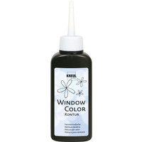 KREUL Window Color Konturenfarbe, 80 ml - Schwarz KREUL Window Color Konturenfarbe, 80 ml - Schwarz von Schwarz