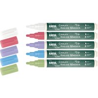 Kreul Chalky Kreidemarker - Set, 5 Farben von Multi