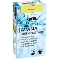 KREUL Javana Batik-Textilfarbe - Neon-Light von Gelb