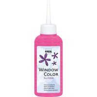 Kreul Window Color, 80 ml - Glitzer-Pink von Pink