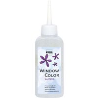 Kreul Window Color, 80 ml - Glitzer-Silber von Silber