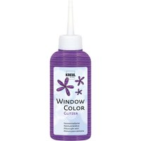 Kreul Window Color, 80 ml - Glitzer-Violett von Violett