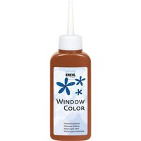 Kreul Window Color, 80 ml - Hellbraun von Braun