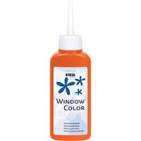 Kreul Window Color, 80 ml - Orange von Orange