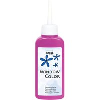 Kreul Window Color, 80 ml - Pink von Pink