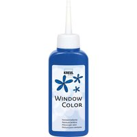 Kreul Window Color, 80 ml - Royalblau von Blau