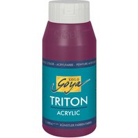 Acrylfarbe Solo Goya Triton Acrylic Basic, 750 ml - Bordeaux von Violett