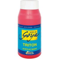 Acrylfarbe Solo Goya Triton Acrylic Basic, 750 ml - Echtrot von Rot