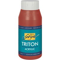 Acrylfarbe Solo Goya Triton Acrylic Basic, 750 ml - Oxydrot von Kreul Künstler
