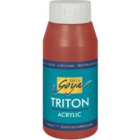 Acrylfarbe Solo Goya Triton Acrylic Basic, 750 ml - Oxydrot von Rot