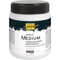 Acrylic Medium Struktur-Paste Antik-Effekt - 250 ml von Weiß