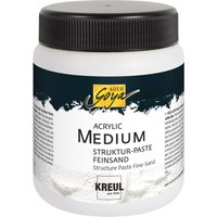 Acrylic Medium Struktur-Paste Feinsand - 250 ml von Weiß