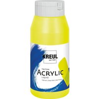 KREUL Triton Acrylic Liquid - Fluoreszierend-Gelb von Kreul Künstler
