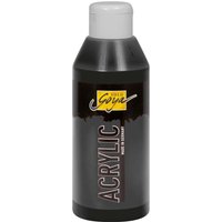 Solo Goya Acrylic, 250 ml - Schwarz von Schwarz