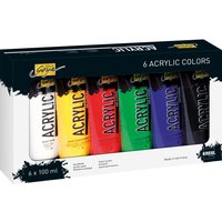 Solo Goya Acrylic Basic, 6er Set Acrylfarbe von Kreul Künstler
