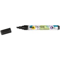 KREUL Triton Acrylic Marker "edge" - Schwarz von Schwarz