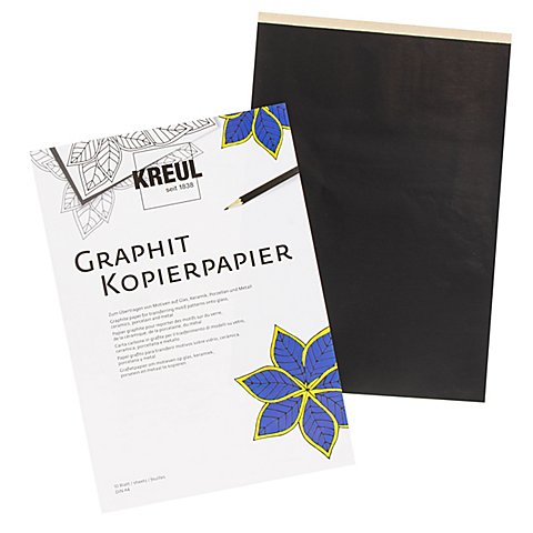 Kreul Graphit-Kopierpapier, 10 Blatt von Kreul