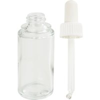 Glasflasche mit Pipette Glasflasche mit Pipette von Durchsichtig