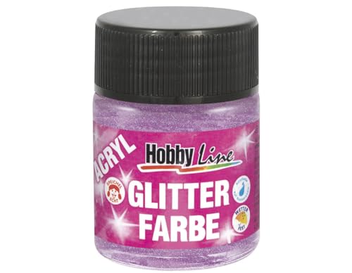 Hobby Line 76179 - Acryl - Glitterfarbe Glitter - Flieder 50 ml Hobby Line 76179 - Acryl - Glitterfarbe Glitter - Flieder 50 ml von Kreul