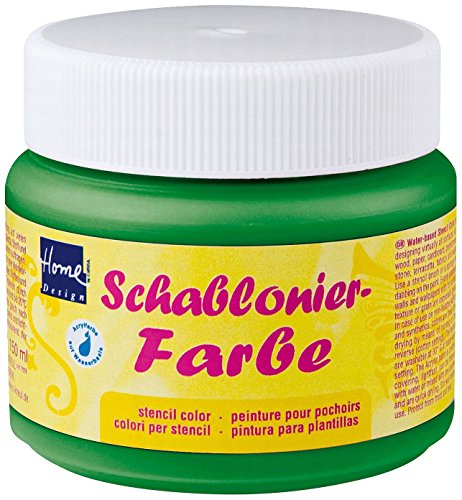 Home Design 74317 - Schablonierfarbe Moosgrün 150 ml von Kreul