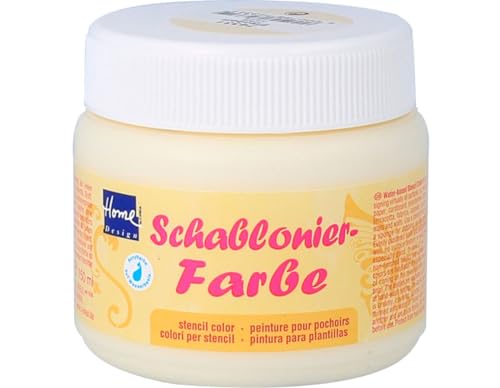 Home Design 74331 - Schablonierfarbe Elfenbein 150 ml von Kreul