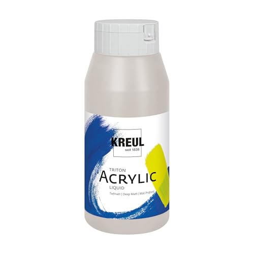 KREUL 17085 17085-Triton Acrylic Liquid Fränkisch Sandstein 750 ml, Hochwertige Künstler-Acrylfarbe in Studienqualität mit leicht fließendem Charakter, tiefmatt auftrocknend KREUL 17085 17085-Triton Acrylic Liquid Fränkisch Sandstein 750 ml, Hochwertige Künstler-Acrylfarbe in Studienqualität mit leicht fließendem Charakter, tiefmatt auftrocknend von Kreul