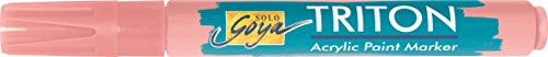 KREUL 17832 - Solo Goya Triton Acrylic Paint Marker, portraitrosa, formstabile Keilspitze ca. 1 - 4 mm, Künstlerstift mit Acrylfarbe auf Wasserbasis, matt auftrocknend KREUL 17832 - Solo Goya Triton Acrylic Paint Marker, portraitrosa, formstabile Keilspitze ca. 1 - 4 mm, Künstlerstift mit Acrylfarbe auf Wasserbasis, matt auftrocknend von Kreul
