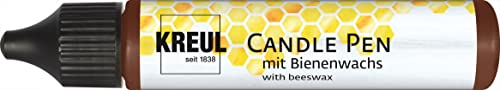 KREUL 49711 - PicTixx KerzenPen, 29 ml in braun, Farbe auf Basis von Flüssigwachs, zum Beschriften, Verzieren und Bemalen von Kerzen, mit feiner Malspitze KREUL 49711 - PicTixx KerzenPen, 29 ml in braun, Farbe auf Basis von Flüssigwachs, zum Beschriften, Verzieren und Bemalen von Kerzen, mit feiner Malspitze von Kreul
