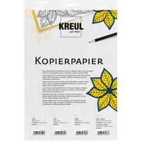 KREUL Durchschreibepapier, 10 Blatt von Gelb