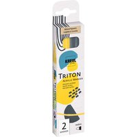 KREUL Triton Acrylic Marker medium "Natural Pigments" von Multi