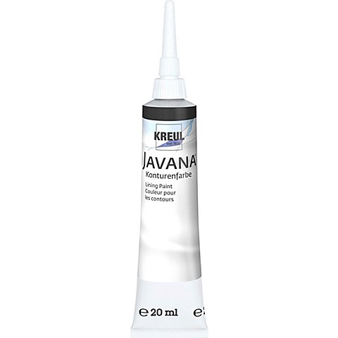 Konturenfarbe für Seide, schwarz, 20 ml Konturenfarbe für Seide, schwarz, 20 ml von Kreul