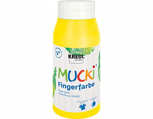 Colecreativo MUCKI Fingerfarbe Gelb 750 ml von Kreul