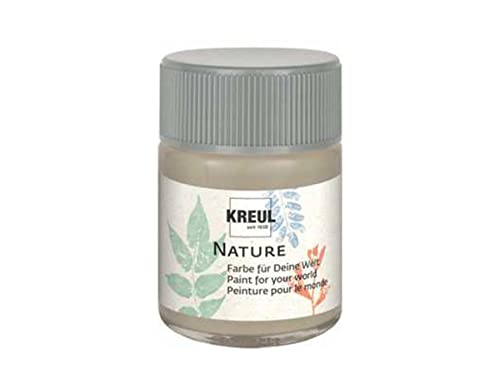 KREUL 49431 - Nature Kieselstein im 50 ml Glas, wasserbasierte Farbe, aus nachhaltigen, natürlichen Rohstoffen, cremig, schnelltrocknend und lichtecht, für zahlreiche Untergründe KREUL 49431 - Nature Kieselstein im 50 ml Glas, wasserbasierte Farbe, aus nachhaltigen, natürlichen Rohstoffen, cremig, schnelltrocknend und lichtecht, für zahlreiche Untergründe von Kreul