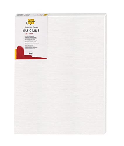KREUL 63070 - Solo Goya Stretched Canvas Basic Line, Keilrahmen ca. 30 x 70 cm, mit Leinwand aus Baumwolle 4 fach grundiert, ideal für Öl, Acryl-und Gouachefarben KREUL 63070 - Solo Goya Stretched Canvas Basic Line, Keilrahmen ca. 30 x 70 cm, mit Leinwand aus Baumwolle 4 fach grundiert, ideal für Öl, Acryl-und Gouachefarben von Kreul