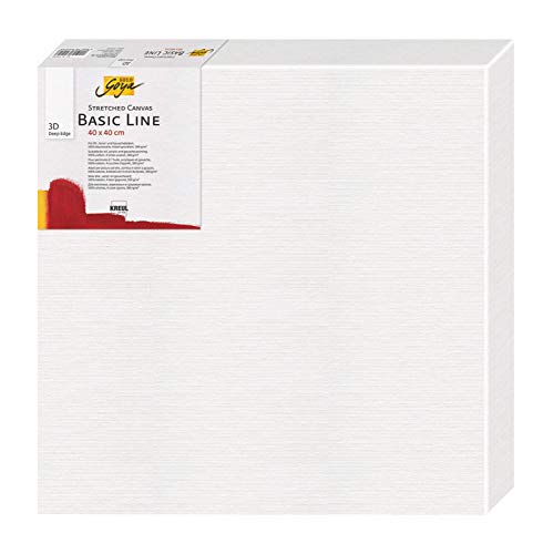 KREUL 644040 - Solo Goya 3D Stretched Canvas Basic Line, Keilrahmen 40 x 40 cm, extra tief ca. 3,8 cm, 100 % Baumwolle 4 fach grundiert, ideal für Öl-, Acryl- und Gouachefarben KREUL 644040 - Solo Goya 3D Stretched Canvas Basic Line, Keilrahmen 40 x 40 cm, extra tief ca. 3,8 cm, 100 % Baumwolle 4 fach grundiert, ideal für Öl-, Acryl- und Gouachefarben von Kreul