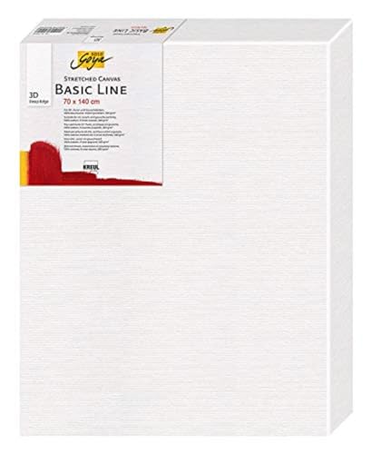 KREUL 6470140 - Solo Goya 3D Stretched Canvas Basic Line, Keilrahmen 70 x 140 cm, extra tief ca. 3,8 cm, 100 % Baumwolle 4 fach grundiert, ideal für Öl-, Acryl- und Gouachefarben KREUL 6470140 - Solo Goya 3D Stretched Canvas Basic Line, Keilrahmen 70 x 140 cm, extra tief ca. 3,8 cm, 100 % Baumwolle 4 fach grundiert, ideal für Öl-, Acryl- und Gouachefarben von Kreul