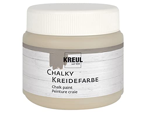 KREUL 75320 - Chalky Kreidefarbe, Noble Nougat in 150 ml Kunststoffdose, sanft - matte Farbe, cremig deckend, schnelltrocknend, für Effekte im Used Look KREUL 75320 - Chalky Kreidefarbe, Noble Nougat in 150 ml Kunststoffdose, sanft - matte Farbe, cremig deckend, schnelltrocknend, für Effekte im Used Look von Kreul