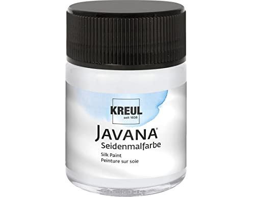 KREUL 814650 - Javana Mischweiß im 50 ml Glas, fließend - flüssige Seidenmalfarbe zum Ausmischen von Pastelltönen KREUL 814650 - Javana Mischweiß im 50 ml Glas, fließend - flüssige Seidenmalfarbe zum Ausmischen von Pastelltönen von Kreul