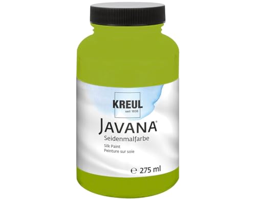 KREUL 8193-275 - Javana Seidenmalfarbe 275 ml, maigrün, hochpigmentierte und brillante Farbe auf Wasserbasis, mit fließend flüssigem Charakter, dringt tief in die Fasern ein KREUL 8193-275 - Javana Seidenmalfarbe 275 ml, maigrün, hochpigmentierte und brillante Farbe auf Wasserbasis, mit fließend flüssigem Charakter, dringt tief in die Fasern ein von Kreul