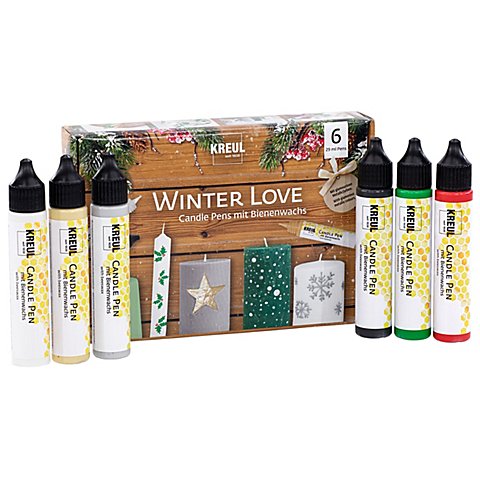 Kreul "Winter Love" Candle Pens, 6x 29 ml Kreul "Winter Love" Candle Pens, 6x 29 ml von Kreul