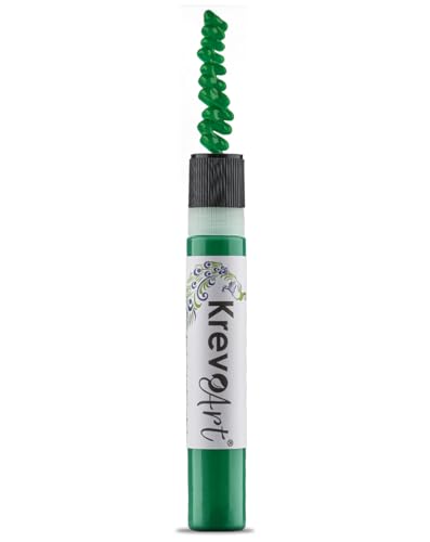 Krevo Art Hochwertige Kerzenmalstifte - Kerzenmalfarbe grün 30ml - Candle Pen für Kerzen - DIY Kerzen Dekorieren & Gestalten - Kerzenfarbe - Kerzenliner Krevo Art Hochwertige Kerzenmalstifte - Kerzenmalfarbe grün 30ml - Candle Pen für Kerzen - DIY Kerzen Dekorieren & Gestalten - Kerzenfarbe - Kerzenliner von Krevo Art