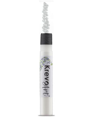 Krevo Art Hochwertige Kerzenmalstifte - Kerzenmalfarbe weiß 30ml - Candle Pen für Kerzen - DIY Kerzen Dekorieren & Gestalten - Kerzenfarbe - Kerzenliner Krevo Art Hochwertige Kerzenmalstifte - Kerzenmalfarbe weiß 30ml - Candle Pen für Kerzen - DIY Kerzen Dekorieren & Gestalten - Kerzenfarbe - Kerzenliner von Krevo Art