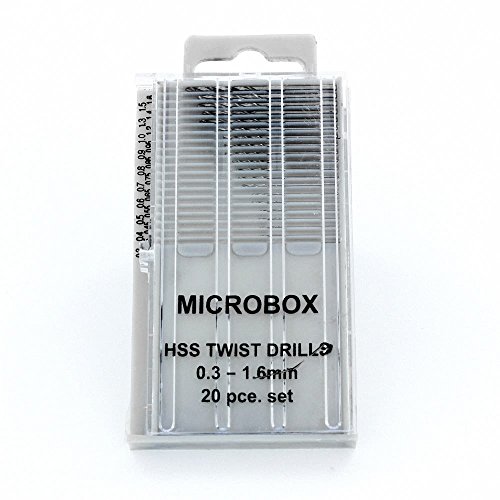 Modelcraft - Microbox Drill Set - Metric - S-PDR4001 von Krick Modelltechnik