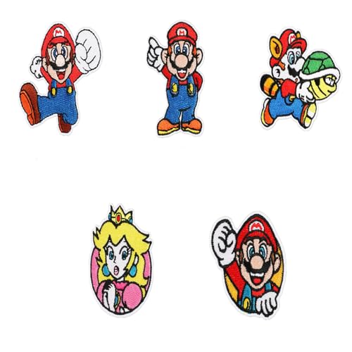 Krilucly 16 Stück Cartoon Anime Bügelflicken, personalisiert, zum Aufbügeln, für Erwachsene, bestickte Aufnäher für Stoffe, gestickte Aufnäher zur Reparatur von Löchern und Jacken, Hosen, Hemden Krilucly 16 Stück Cartoon Anime Bügelflicken, personalisiert, zum Aufbügeln, für Erwachsene, bestickte Aufnäher für Stoffe, gestickte Aufnäher zur Reparatur von Löchern und Jacken, Hosen, Hemden von Krilucly