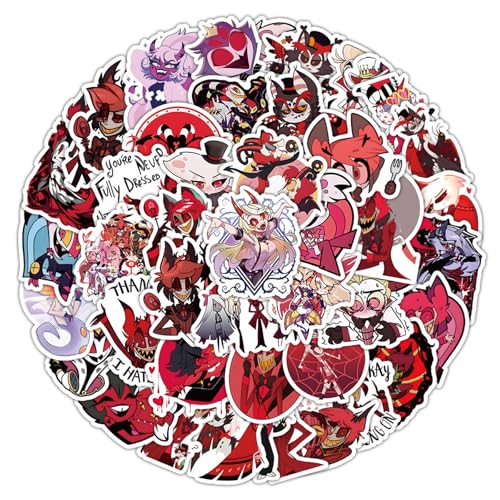 Krilucly 50 Stück Aufkleber, lustige und niedliche Aufkleber, coole Aufkleber für Kinder und Jugendliche, wasserdichte Anime-Aufkleber für Laptop Skateboard Gepäck Krilucly 50 Stück Aufkleber, lustige und niedliche Aufkleber, coole Aufkleber für Kinder und Jugendliche, wasserdichte Anime-Aufkleber für Laptop Skateboard Gepäck von Krilucly
