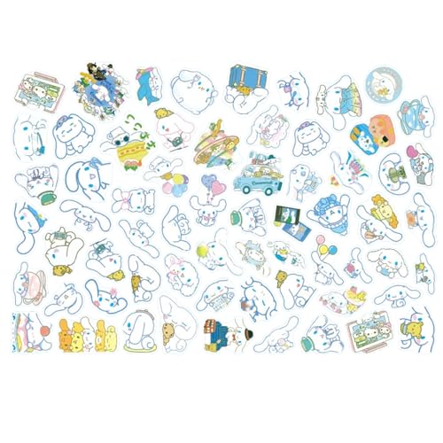 Krilucly 60 Stück Cartoon-Aufkleber, niedliche Anime-Aufkleber, ästhetische Aufkleber aus wasserdichtem Vinyl, für Kinder, für Laptop, Scrapbooking, Album Krilucly 60 Stück Cartoon-Aufkleber, niedliche Anime-Aufkleber, ästhetische Aufkleber aus wasserdichtem Vinyl, für Kinder, für Laptop, Scrapbooking, Album von Krilucly